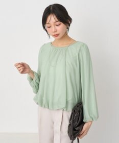 earth music&ecology シアーバルーンプルオーバー