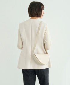 UNFILO L 【VERY×UNFILOコラボ】BEAUTY FORM JERSEY+ ペプラムジレ