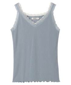 earth music&ecology ダブルレースタンクトップ