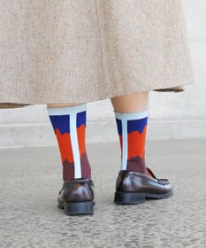 nitorito 【UNISEX】米沢オリジナル柄 ice monster 靴下