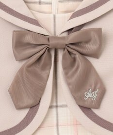 ANY KIDS ジャケット付き チェック ワンピース