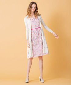 洗える！】AJISAI LONG CARDIGAN ロングカーディガン / TOCCA