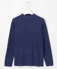 J.PRESS LADIES L 針抜きフライス リブ ボトルネック カットソー