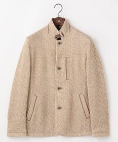 JOSEPH ABBOUD 【キングサイズ・軽量/ストレッチ/イージーケア】ツィーディーフリース ジャケット