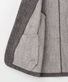 JOSEPH ABBOUD 【キングサイズ・軽量/ストレッチ/イージーケア】ツィーディーフリース ジャケット