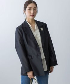 組曲 フリルディテールシアー ジャケット