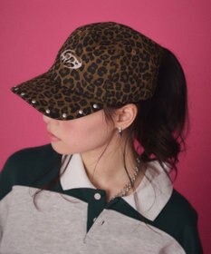 WEGO 【ユニセックス着用ITEM】スタッズロゴキャップ