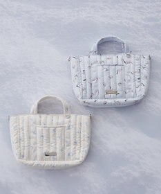 Maison de FLEUR シロクマキルトショルダーバッグ