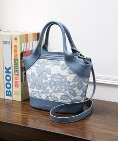 style code 【MERCURYDUO/マーキュリーデュオ】ミックスマテリアル　ハンドバッグ