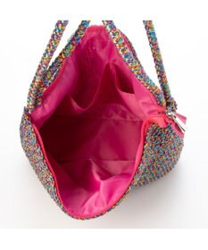 UNBILLION カシュカシュ cachecache / 2wayハンドルメタリックコード編みトートバッグ