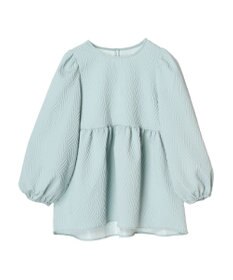 Green Parks ・ＥＬＥＮＣＡＲＥ　ＤＵＥ　フクレジャカードブラウス