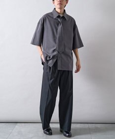 CRAFT STANDARD BOUTIQUE タイ付き半袖シャツ