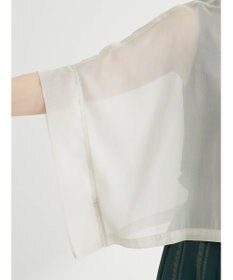 Green Parks ・ＥＬＥＮＣＡＲＥ　ＤＵＥ　ラメシフォンショートシャツ