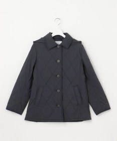 J.PRESS LADIES 【洗える・撥水】プレミアムBasicキルティング ショート コート