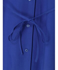 Green Parks 綿麻混開襟ワンピース