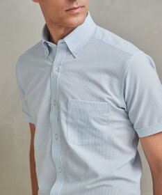 GOTAIRIKU とにかく涼しい/酷暑対応【シワになりにくい/吸水速乾】クールマックスサッカーシャツ