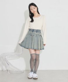 earth music&ecology ２ＷＡＹ釦リブプルオーバー