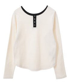 earth music&ecology ２ＷＡＹ釦リブプルオーバー