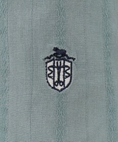 J.PRESS MEN 【HYBRID LINEN】ドビーストライプ バンドカラーラガーシャツ