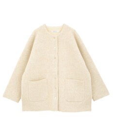 AMERICAN HOLIC Wフェイスラグランニットコーディガン