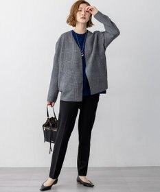 23区 L 【VERY掲載/撥水加工/洗える】TRストレッチギャバ テーパード パンツ