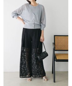 Green Parks レースタックパンツ