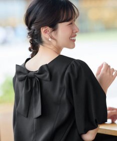 Tiaclasse L バックリボンワンピース