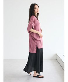 CRAFT STANDARD BOUTIQUE ヴィンテージボイルミルフィーユ襟付きシャツチュニック