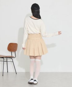 earth music&ecology ２ＷＡＹ釦リブプルオーバー