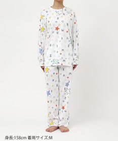 tsumori chisato SLEEP ツモリチサト パジャマ 長袖 長ズボン 綿100%(本体) 天竺素材 レディース UDX558 /ワコール