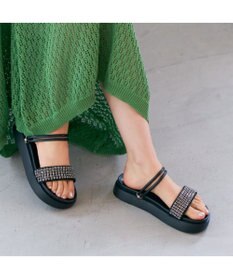 MODE ET JACOMO <carino>２WAYビジューサンダル