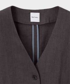 Paul Smith レーヨンリネン Vネックジレ