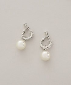 Maison de FLEUR ２Ｗａｙパールビジューイヤリング