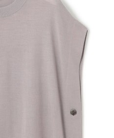 23区 L 【洗える】コンパクトウール ロングベスト