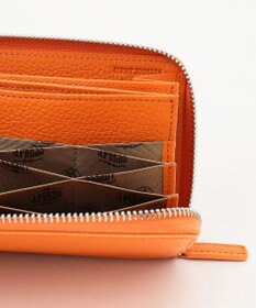 J.PRESS MEN 【MORPHO×J.PRESS】バックブル ハニーセル長財布(Ｌ字ラウンドファスナー)