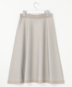 自由区 【WEB限定カラーあり・洗える】リバーシブルニット セットアップ(プルオーバー×フレアスカート)