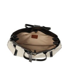 INTER-CHAUSSURES 【CHRISTIAN VILLA】レザーハンドルキャンバストート