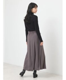 earth music&ecology リボンフレアスカート