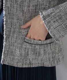 YECCA VECCA ツイードジャケット(1)