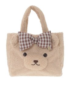 Maison de FLEUR リボンベアショルダートートバッグ