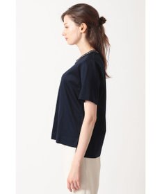 DAKS ミニハウスチェック襟 Tシャツ
