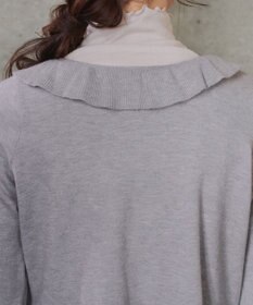 Tiaclasse フリルリボンカーディガン