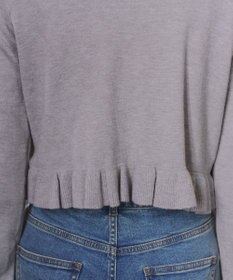 Tiaclasse フリルリボンカーディガン