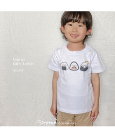 Mother garden しろたん キッズ Ｔシャツ 《おにぎり柄》