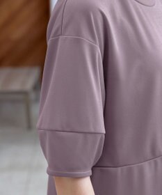 Tiaclasse 【洗える・接触冷感・紫外線ケア・サラごこち】ラウンドヘムチュニック