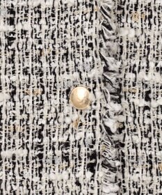 自由区 ラメキャンディーツイード ジレ