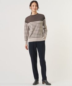 J.PRESS LADIES S SOFT TOUCH WOOL ボーダー ニット