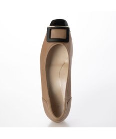 Riz raffinee <Riz raffinee>【３E】エナメルコンビバックルパンプス