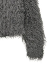 AMERICAN HOLIC Vネックシャギーニットプルオーバー