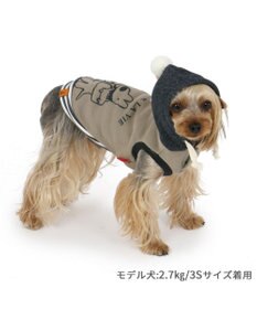 PET PARADISE リサとガスパール モノクロ パーカー 【小型犬】